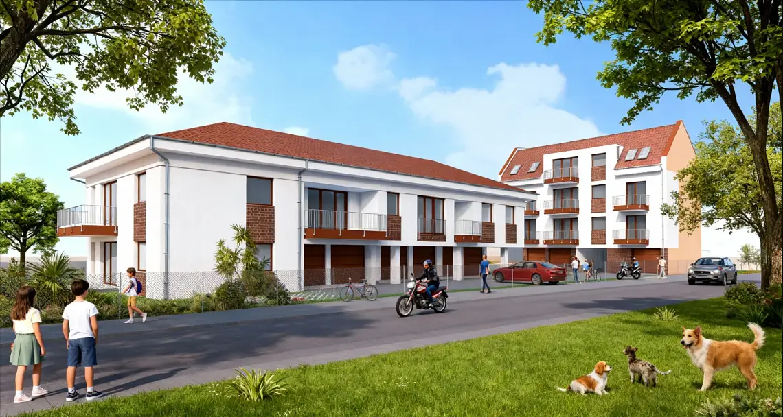 Nemestakács utca 18. vizualizáció, Szeged – 11.